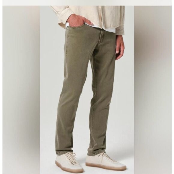 C of H Man straight leg Gage 33 olive green normcore pants